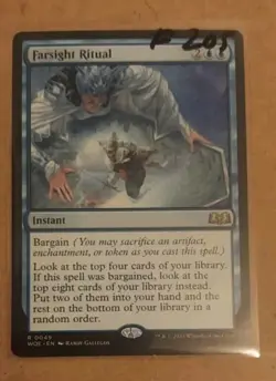 Farsight Ritual - 49 - WOE - NM - MTG Magic the Gathering - Image 1