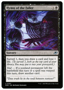 Hymn of the Faller - 0107 - Edge of Eternities - MTG - NM Ships Now - Image 1