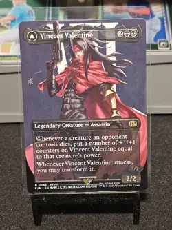 MTG - Vincent Valentine (Borderless)- FINAL FANTASY - Image 1