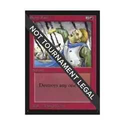 WOTC MtG International Ed. Stone Rain (C) NM - Image 1