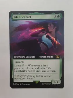 Tifa Lockhart - (Extended Art) Final Fantasy VII MTG Regular R FIN 473 - Image 1