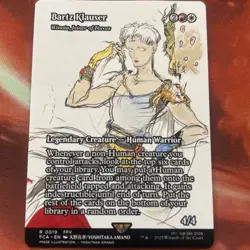 Bartz Klauser Final Fantasy Non-Foil MTG 0019 Rare - Image 2