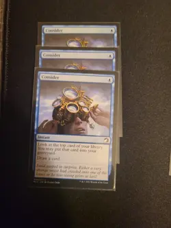 x3 Consider 044 Innistrad: Midnight Hunt MID MTG Magic - Image 1