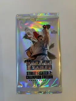 Street Fighter 2: Champion Edition Promo Card PSA Magazine Exclusive Pack SEALED - Image 1
