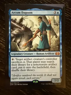 MTG - Arcum Dagsson - Double Masters - NM - Image 1