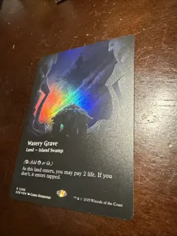 Watery Grave Borderless FOIL MTG Edge of Eternities Nm/M *ON HAND* - Image 2
