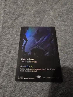 Watery Grave Borderless FOIL MTG Edge of Eternities Nm/M *ON HAND* - Image 1