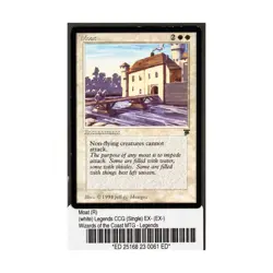 WOTC MtG Legends Moat (R) EX- - Image 1