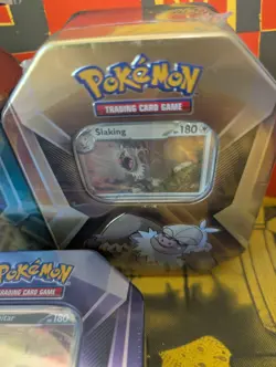 3 x Triple Whammy Collector Sealed Tins (Complete Tin Set) Pokemon TCG - Image 4