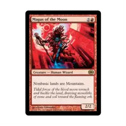WOTC MtG Future Sight Magus of the Moon (R) EX - Image 1