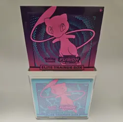 Pokemon Center Fusion Strike Sword and Shield Elite Trainer Box ETB Set Of 2 - Image 1