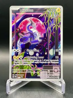 Miraidon SVP 013 Scarlet & Violet Black Star Promo Full Art Holo Pokemon TCG NM - Image 1