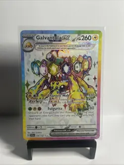 Galvantula ex 159/142 Stellar Crown Ultra Rare Full Art Holo Pokemon TCG NM/M - Image 1