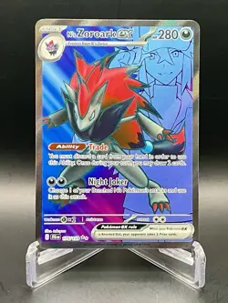 N's Zoroark ex 175/159 Journey Together Ultra Rare Full Art Holo Pokemon TCG NM - Image 1