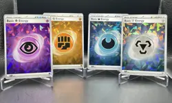 Terapagos UPC: 8x Basic Energy Set [Cracked Ice Holo] Promo Pokemon TCG NM/M - Image 2