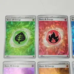 Terapagos UPC: 8x Basic Energy Set [Cracked Ice Holo] Promo Pokemon TCG NM/M - Image 3