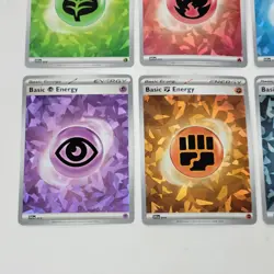 Terapagos UPC: 8x Basic Energy Set [Cracked Ice Holo] Promo Pokemon TCG NM/M - Image 4