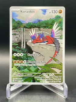 Koraidon SVP 014 Scarlet & Violet Black Star Promo Full Art Holo Pokemon TCG NM - Image 1
