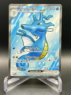 Kingdra ex 080/064 Shrouded Fable Ultra Rare Full Art Holo Pokemon TCG NM/M - Image 1