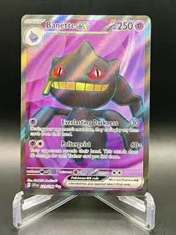 Banette ex 229/198 SV1 Base Set Ultra Rare Full Art Holo Pokemon TCG NM/M - Image 1