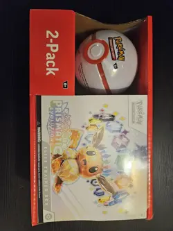 POKEMON PRISMATIC EVOLUTIONS ETB ELITE TRAINER BOX & POKEBALL SAMS CLUB BUNDLE - Image 1