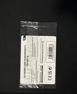 Team Rocket's Tyranitar Pokemon Center Stamp Destined Rival 096/182 Sealed - Image 2