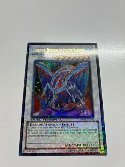 Yugioh Gungnir, Dragon of the Ice Barrier DT03-EN040 Ultra Duel Terminal VLP/NM - Image 1