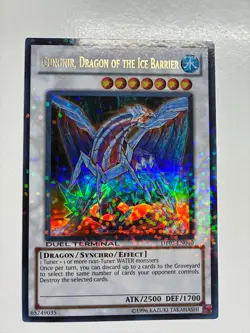 Yugioh Gungnir, Dragon of the Ice Barrier DT03-EN040 Ultra Duel Terminal VLP/NM - Image 2
