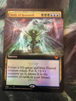 Body of Research FOIL EXTENDED - Strixhaven (Magic/MTG) NM/LP - Image 1