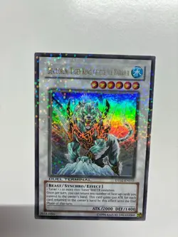 Yugioh Dewloren, Tiger King of the Ice Barrier DT02-EN033 Ultra Duel Terminal NM - Image 3