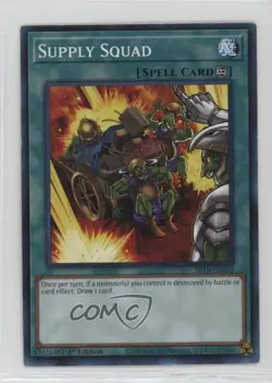 Supply Squad 1st Ed. YuGiOh Mechanized Madness Structure Deck #SR10-EN033 11gl - Image 1