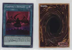 Vampire's Domain (SE) Unlimited YuGiOh Dark Saviors #DASA-EN009 or7 - Image 3