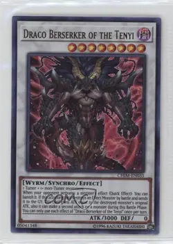 Draco Berserker of the Tenyi Ultra Rare Unlimited YuGiOh Chaos Impact or7 - Image 1