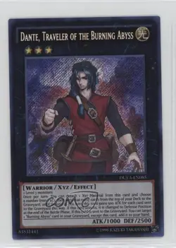Dante Traveler of the Burning Abyss Unlimited YuGiOh Duelist Alliance or7 - Image 1
