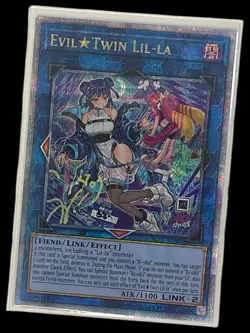 YuGiOh Asian Eng SLF1-AE087 Evil Twin Lil-La Alternative Uncensored Art QCSE - Image 3