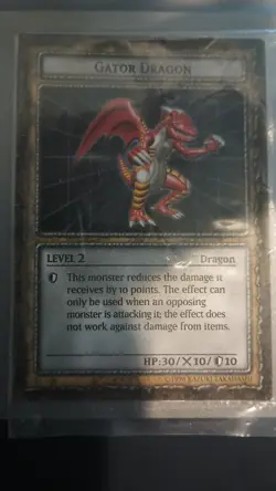 Yugioh Dungeon Dice Monsters B1-08 Gator Dragon English - Image 4