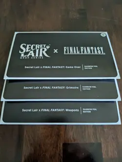 MTG Final Fantasy Secret Lair Rainbow Foil Complete Set IN HAND - Ready To Ship - Image 1