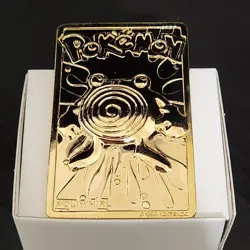 Pokemon 1999 23k Gold Plated Trading Card Burger King Promo #61 POLIWHIRL - Image 1