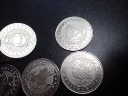 Pokemon Card Meiji Promo Battle Coin x6 Pidgeot Fearow Evolutions #5475 - Image 5