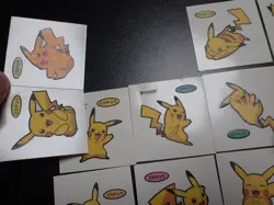 Pokemon Card Daiichi Bread Promo Sticker Pikachu x15 SET #4627 - Image 2