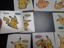 Pokemon Card Daiichi Bread Promo Sticker Pikachu x15 SET #4627 - Image 3
