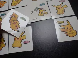 Pokemon Card Daiichi Bread Promo Sticker Pikachu x15 SET #4627 - Image 5
