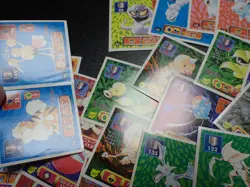 Pokemon Card Amada Sticker Non Holo x60 Aerodactyl Omastar Kabutops etc #4613 - Image 4