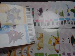 Pokemon Musical Note Card Complete x70 Charizard Blastoise Venusaur Gengar etc#4 - Image 5