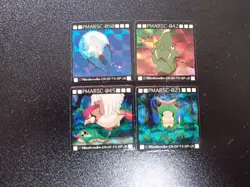 Pokemon GB Pocket Mini Card Prism Holo x4 Butterfree Evolutions etc #5336 - Image 1
