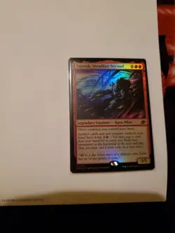 NM Foil Tannuk, Steadfast Second, MTG, Edge of Eternities, Magic, 162 - Image 1