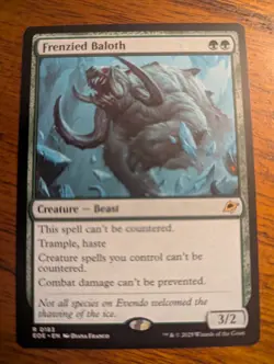 NM Frenzied Baloth, MTG, Edge of Eternities, Magic the Gathering, 183 EOE - Image 1