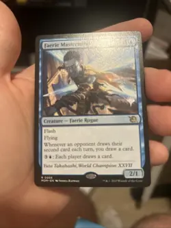 Faerie Mastermind Promo Pack: March of the Machine Regular MTG Pack Fresh - Image 2
