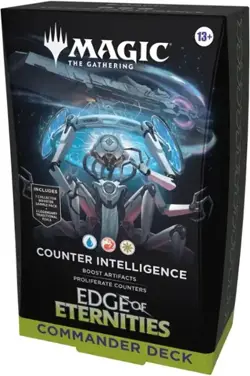 Magic The Gathering Edge of Eternities Counter Intelligence MTG Commander Deck - Image 1