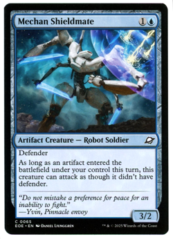 Mechan Shieldmate - 0065 - Edge of Eternities - MTG - NM Ships Now - Image 1